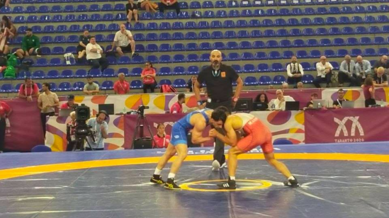 Jeux méditerranéens : Victoire du lutteur syrien Mohammad Al-Osta