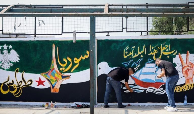 Une fresque panoramique met à l&rsquo;honneur les symboles de la Syrie