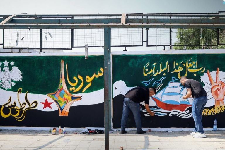 Une fresque panoramique met à l&rsquo;honneur les symboles de la Syrie