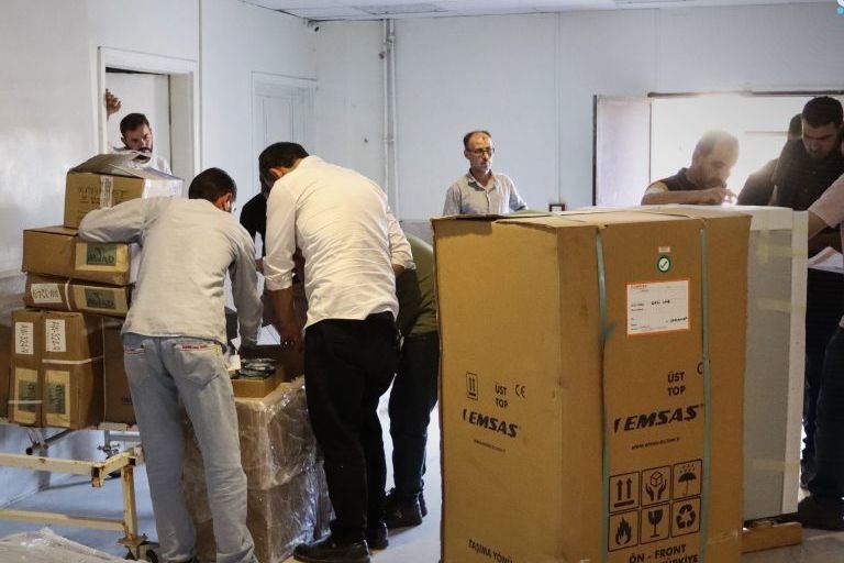 Hassaké : l’hôpital national de Chaddadi renforcé par MedGlobal