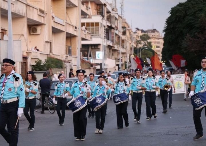 Homs : le premier régiment scout clôture sa saison estivale