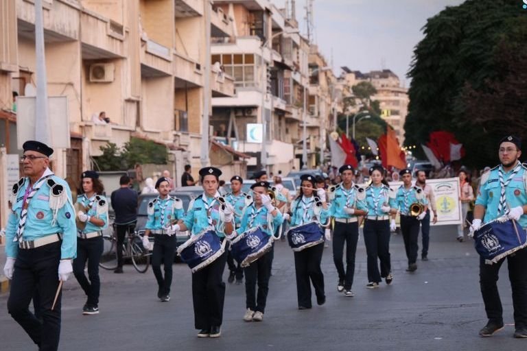 Homs : le premier régiment scout clôture sa saison estivale
