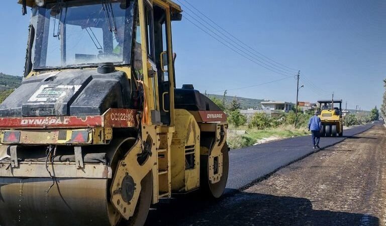 Reprise des travaux de réhabilitation de la route Darkouch – Jisr al-Choghour à Idleb