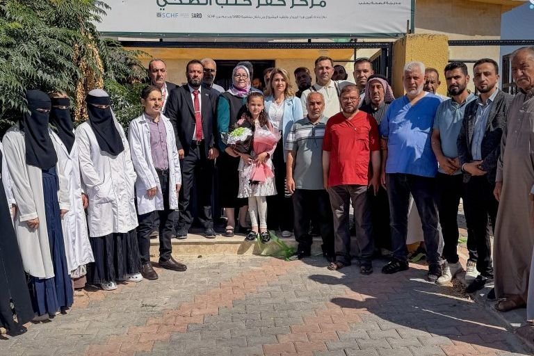 Réouverture du centre de santé de Kfar Halab dans la campagne d’Alep