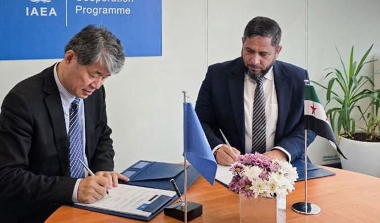 La Syrie et l’AIEA signent le cadre du programme national pour 2026-2031