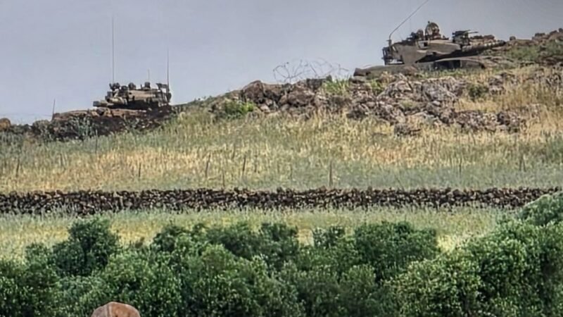 Qouneitra : un pilonnage israélien cible le secteur de Bir Ajam