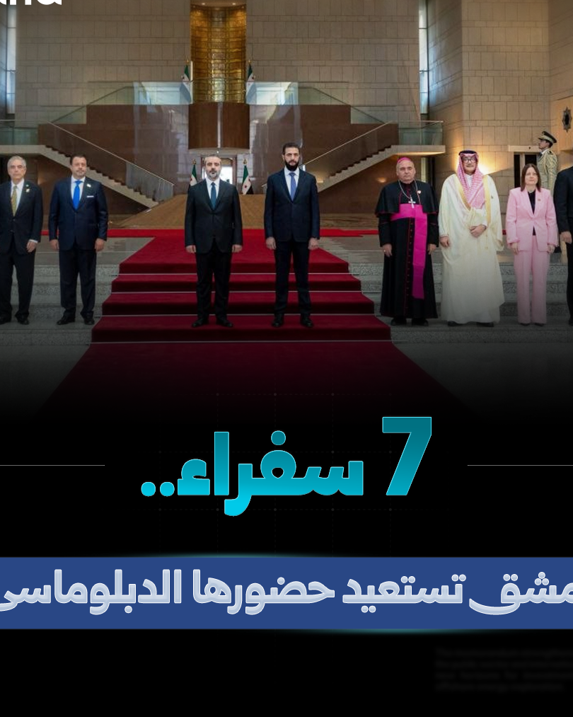 Un regain d&rsquo;activité diplomatique à Damas avec l&rsquo;arrivée de sept nouveaux ambassadeurs