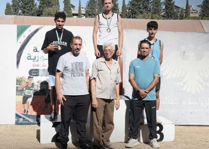 Clôture du championnat de Syrie d&rsquo;athlétisme pour les catégories jeunes