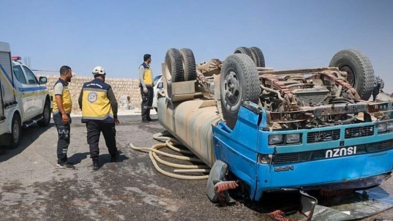 Syrie : 3 morts et 23 blessés dans des accidents de la route en 24h