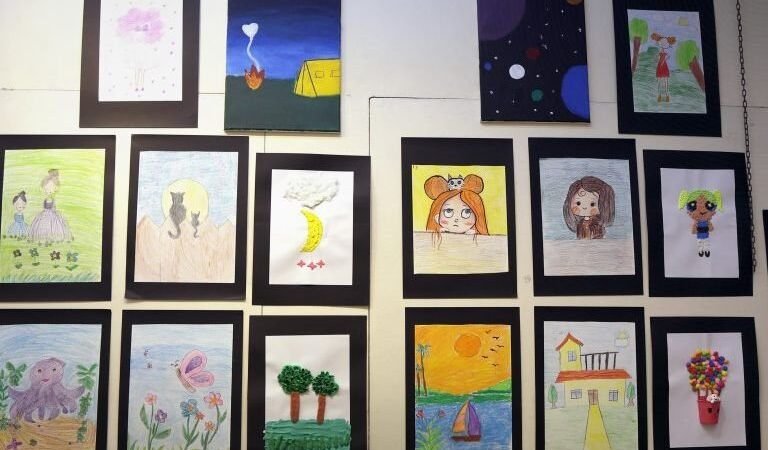 Damas : le centre culturel d’Abou Rummaneh expose les travaux des enfants