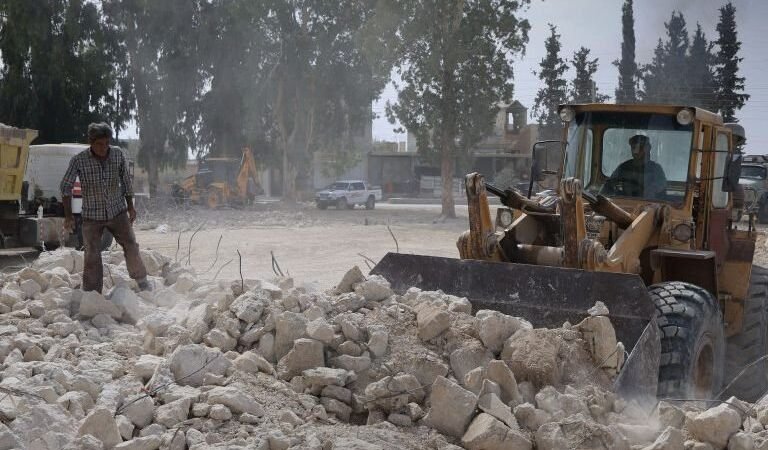 Rif Dimachq : 2 000 mètres cubes de gravats évacués à Harran al-Awamid