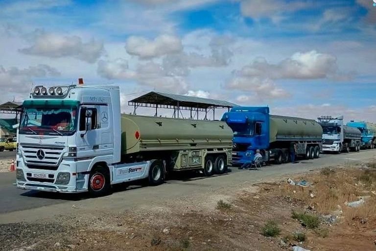 Arrivage de nouveaux stocks de carburants dans la province de Soueïda
