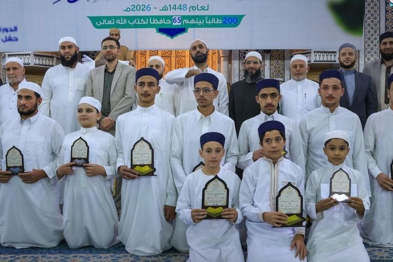 Rif Dimachq : 200 élèves honorés à Hammouriyeh après leur apprentissage du Coran