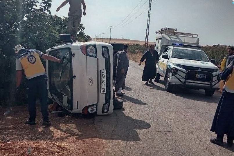 Syrie : 23 victimes lors d&rsquo;accidents de la route et d&rsquo;incendies