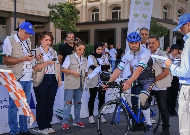 Coup d’envoi du championnat arabe de cyclisme dans le Rif Dimachq