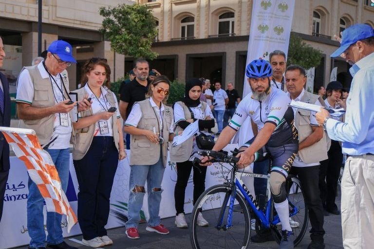 Coup d’envoi du championnat arabe de cyclisme dans le Rif Dimachq