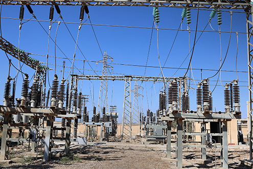 Retour de l&rsquo;électricité dans les stations de pompage de Deraa